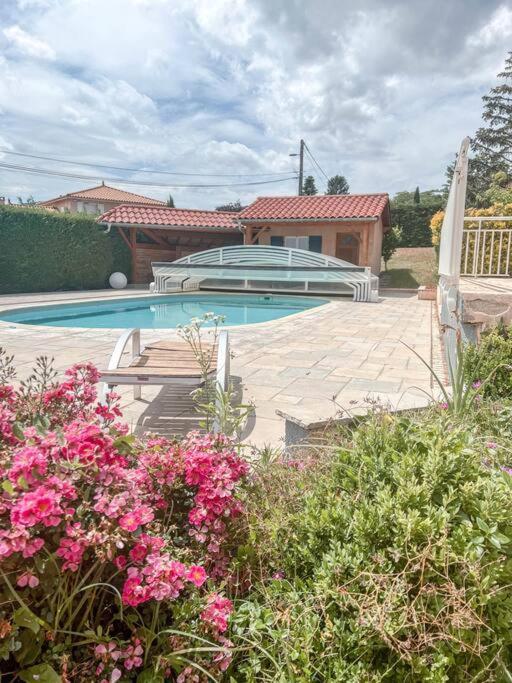 Magnifique Maison A Lentilly - Piscine 외부 사진