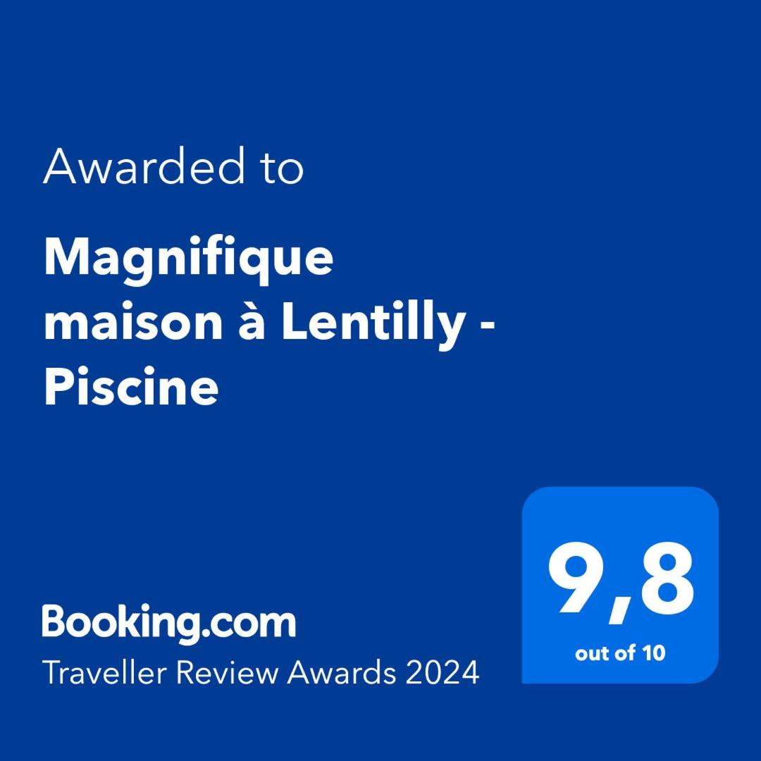 Magnifique Maison A Lentilly - Piscine 외부 사진